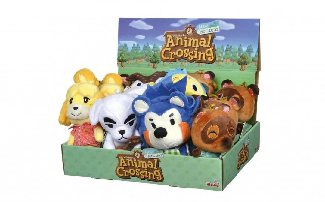 Porte-cles Peluche | Animal Crossing (al&eacute;atoire)