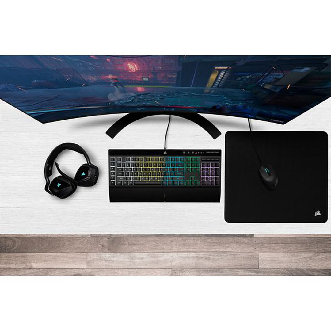 Clavier | Corsair | K55 Pro-blk-rbrdme-znd Rgb
