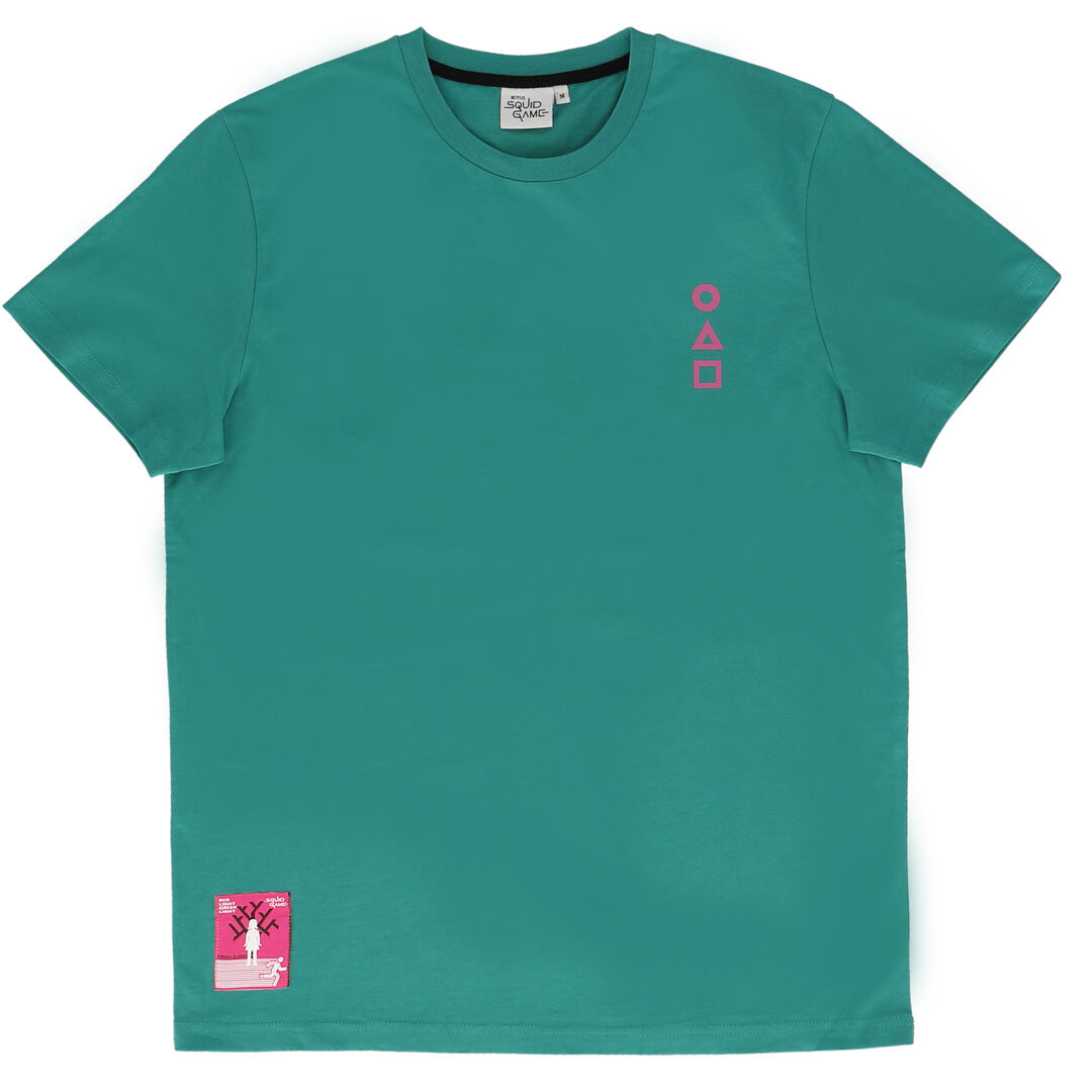 Tshirt Homme | Squid Game | Vert Taille M