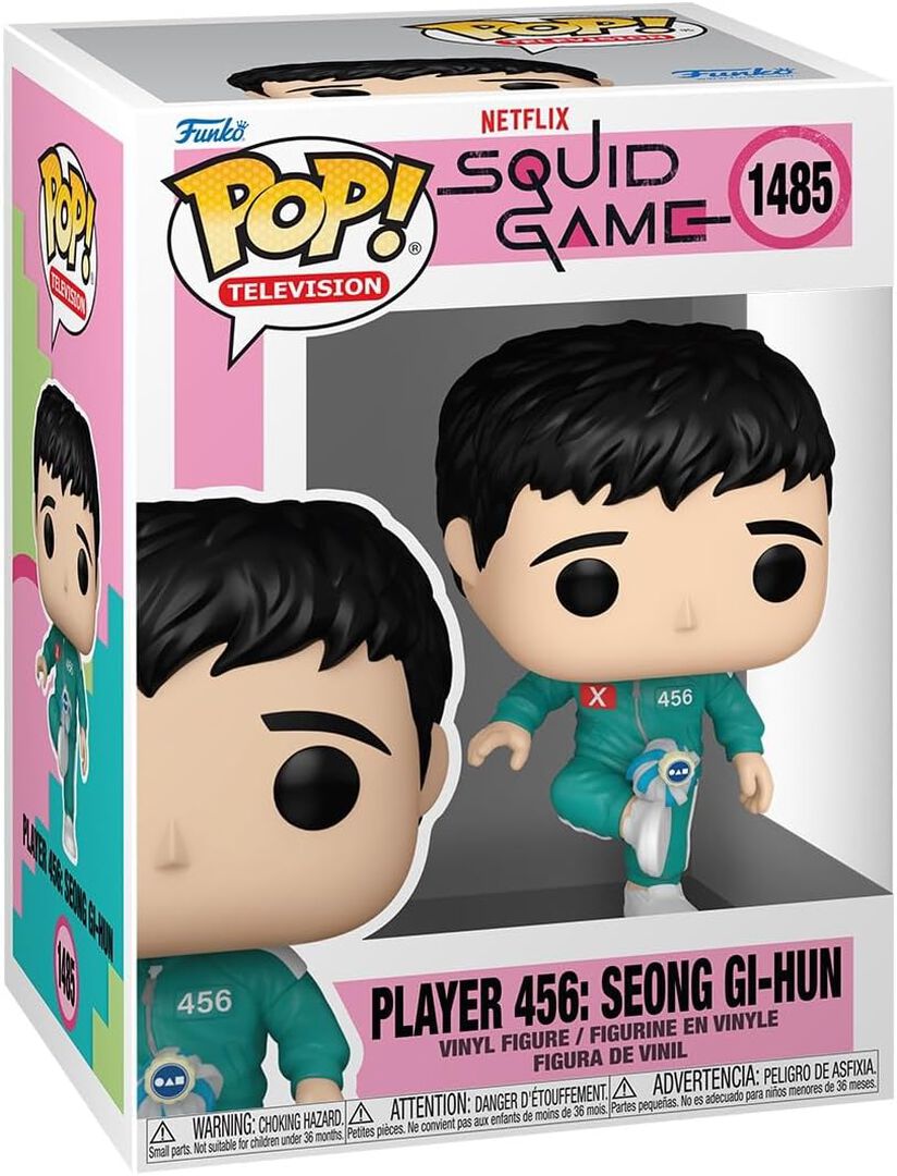 Figurine Funko Pop! N&deg;1485 | Squid Game | Gi-hun