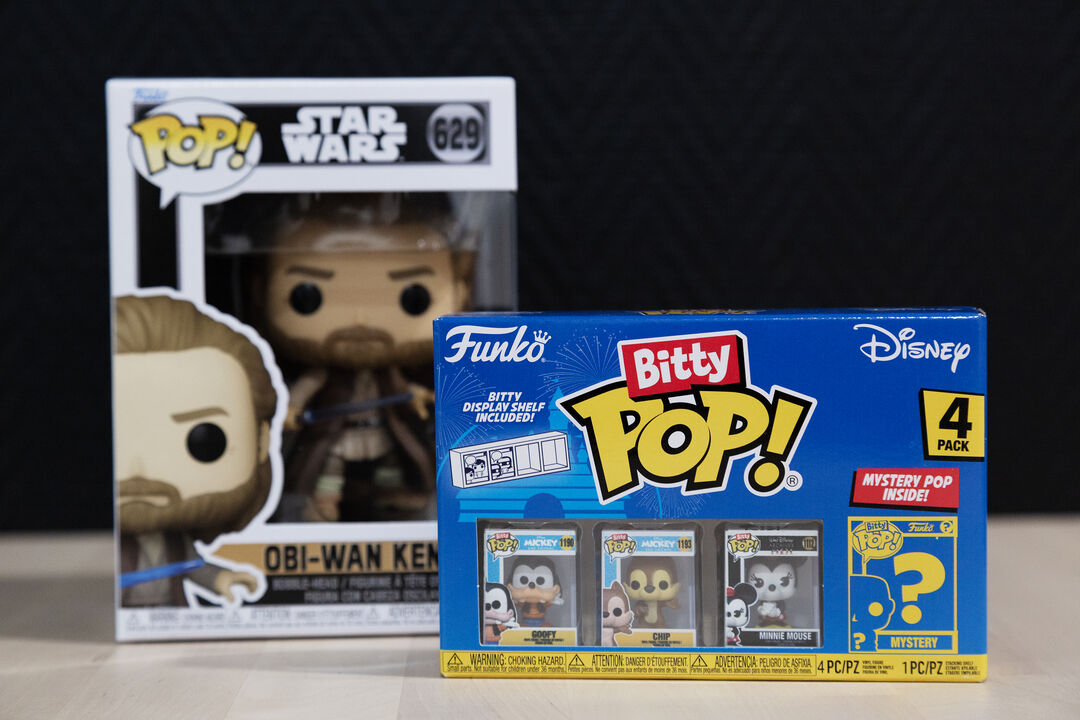 Figurine Bitty Pop! | Disney | Disney Classic Pack De 4 Assortiment