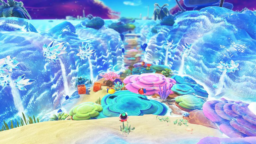 Kirby Et Le Monde Oubli&eacute; Nintendo Switch 2 Edition +le Pays Des &eacute;toiles Filantes | Occasion