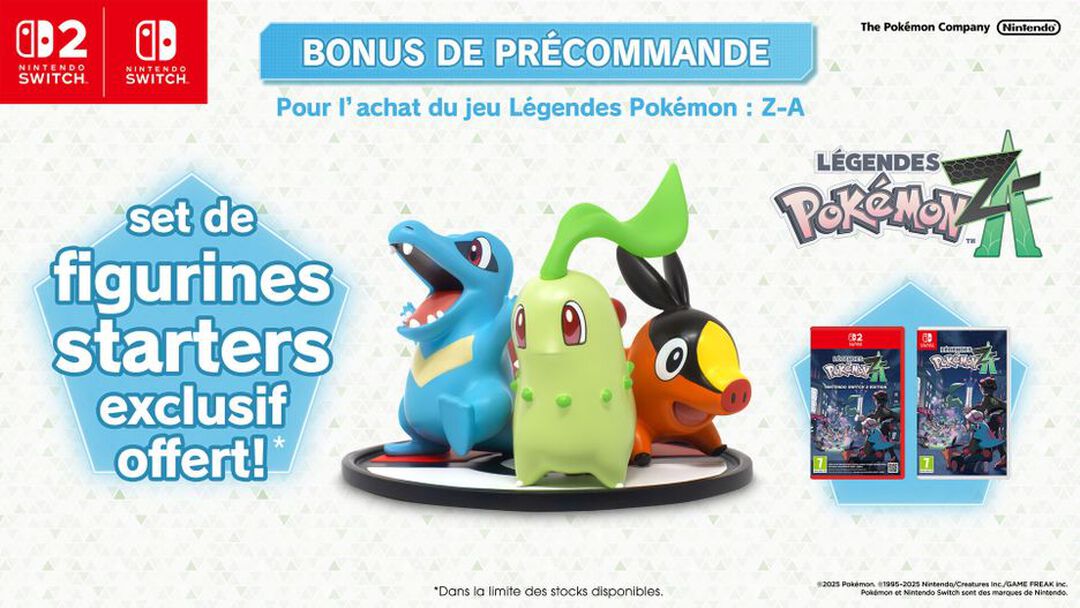 L&Eacute;GENDES Pok&eacute;mon Z-A Nintendo