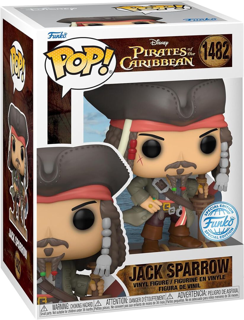 Figurine Funko Pop! | Pirates Des Caraibes | Jack Sparrow (opening)