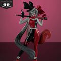 Statue | Harley Quinn Red White & Black By Alex Garner | Dc Direct | Mcfarlane thumb 7
