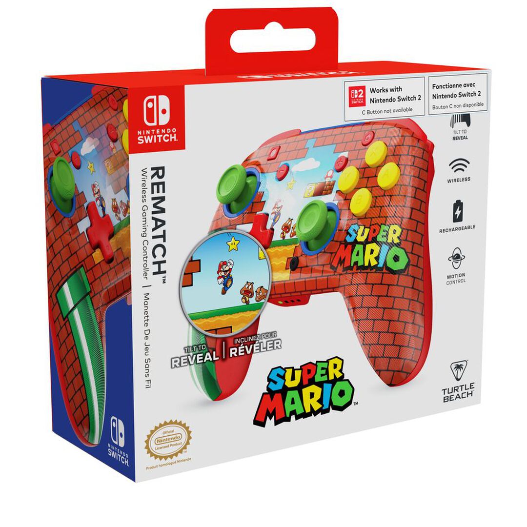 Manette Sans Fil | Turtle Beach | Mario Bricks Reveal