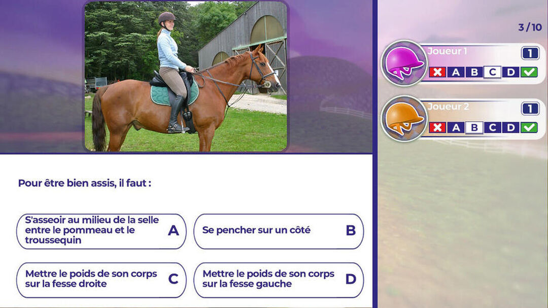 Galop 1 &agrave; 7