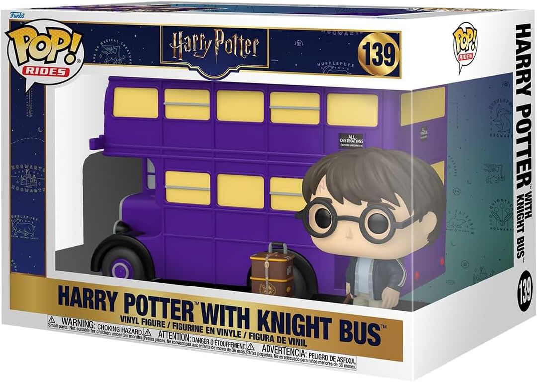Figurine Funko Pop! Ride Super Deluxe N&deg;310 | Harry Potter | Magicobus