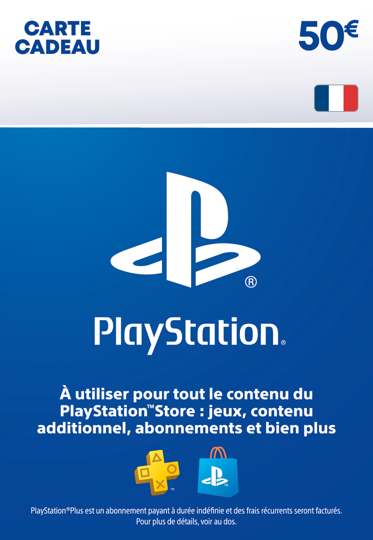 Playstation Card 50 Euros