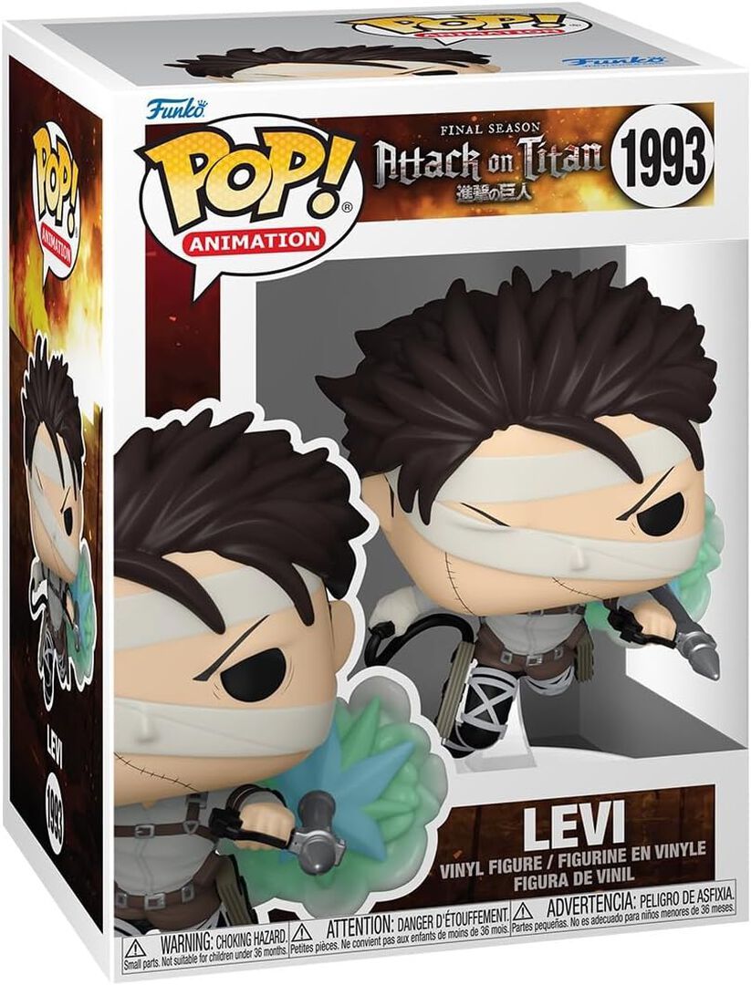 Figurine Funko Pop! | Attaque Des Titans | Levi (sp-1)