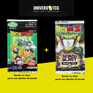 Pack 2 Boosters Dragon Ball Z Vintage au Choix &ndash; Cartes TCG Officielles 2001-2004