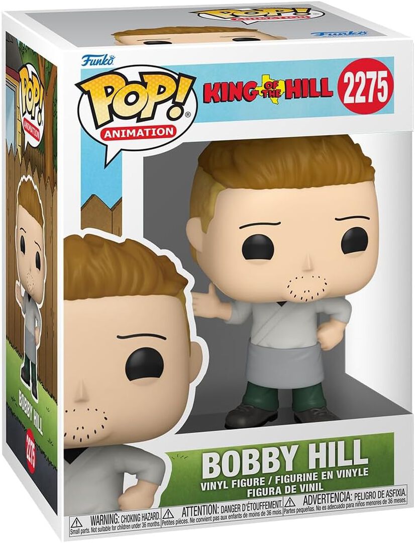 Figurine Funko Pop! N&deg;2275 | Les Rois Du Texas | Bobby Hill