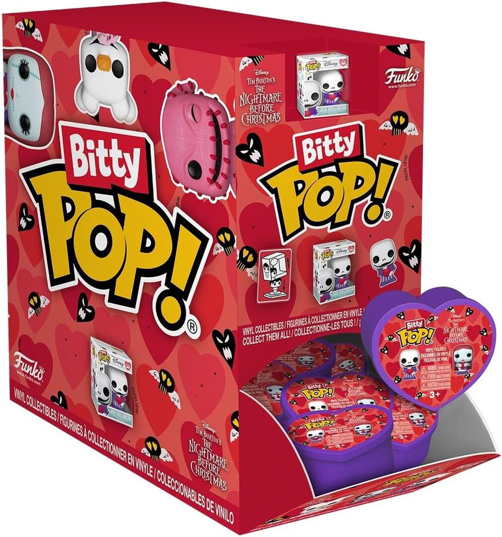 Figurine Bitty Pop Single | L'etrange Noel De Mr Jack | Al&eacute;atoire Valentin