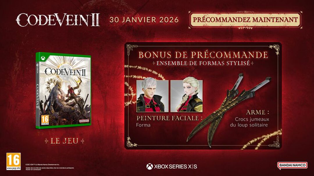 Code Vein II | Occasion