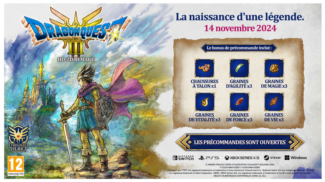 Dragon Quest III Hd-2d Remake | Occasion