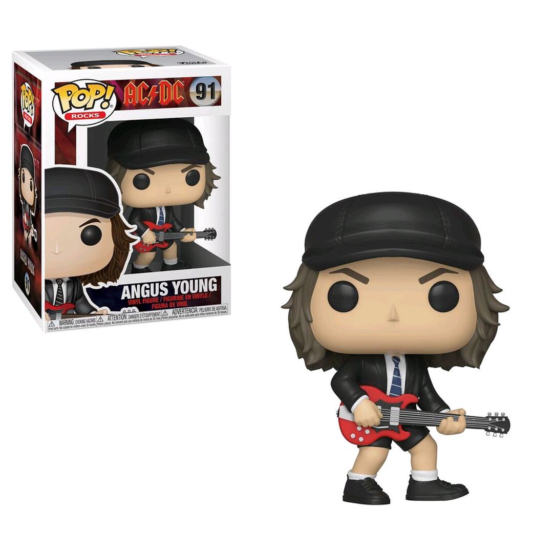 Figurine Funko Pop! N&deg;91 | Acdc | Angus Young (c)