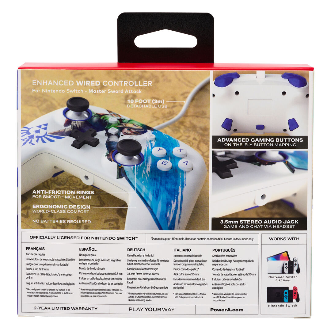 Manette Filaire Master Sword Attack