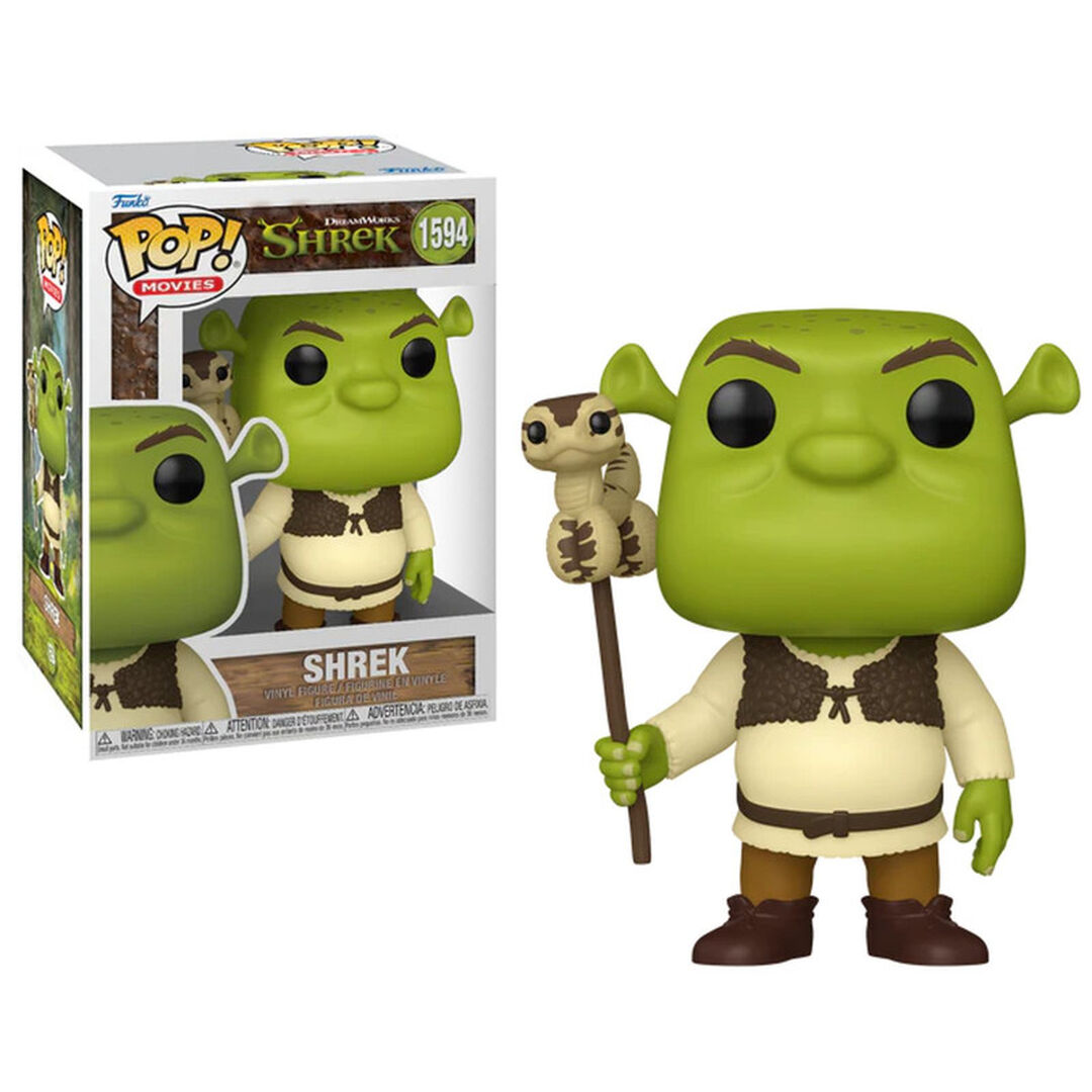Figurine Funko Pop! Movies | Dreamworks 30th | Shrek W/snake