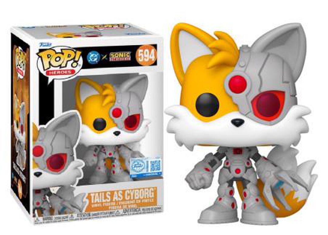 Figurine Funko Pop! N&deg;594 | Jla & Sonic | Tails As Cyborg