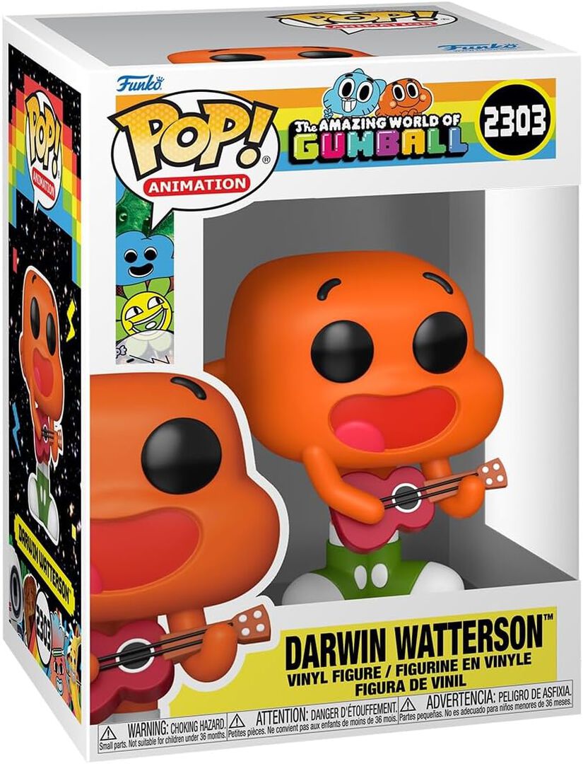 Figurine Funko Pop! N&deg;2303 | Le Monde Incroyable De Gumball | Darwin
