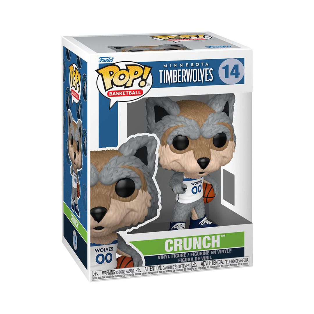 Figurine Funko Pop! | NBA Mascots | Wolves | Crunch The Wolf