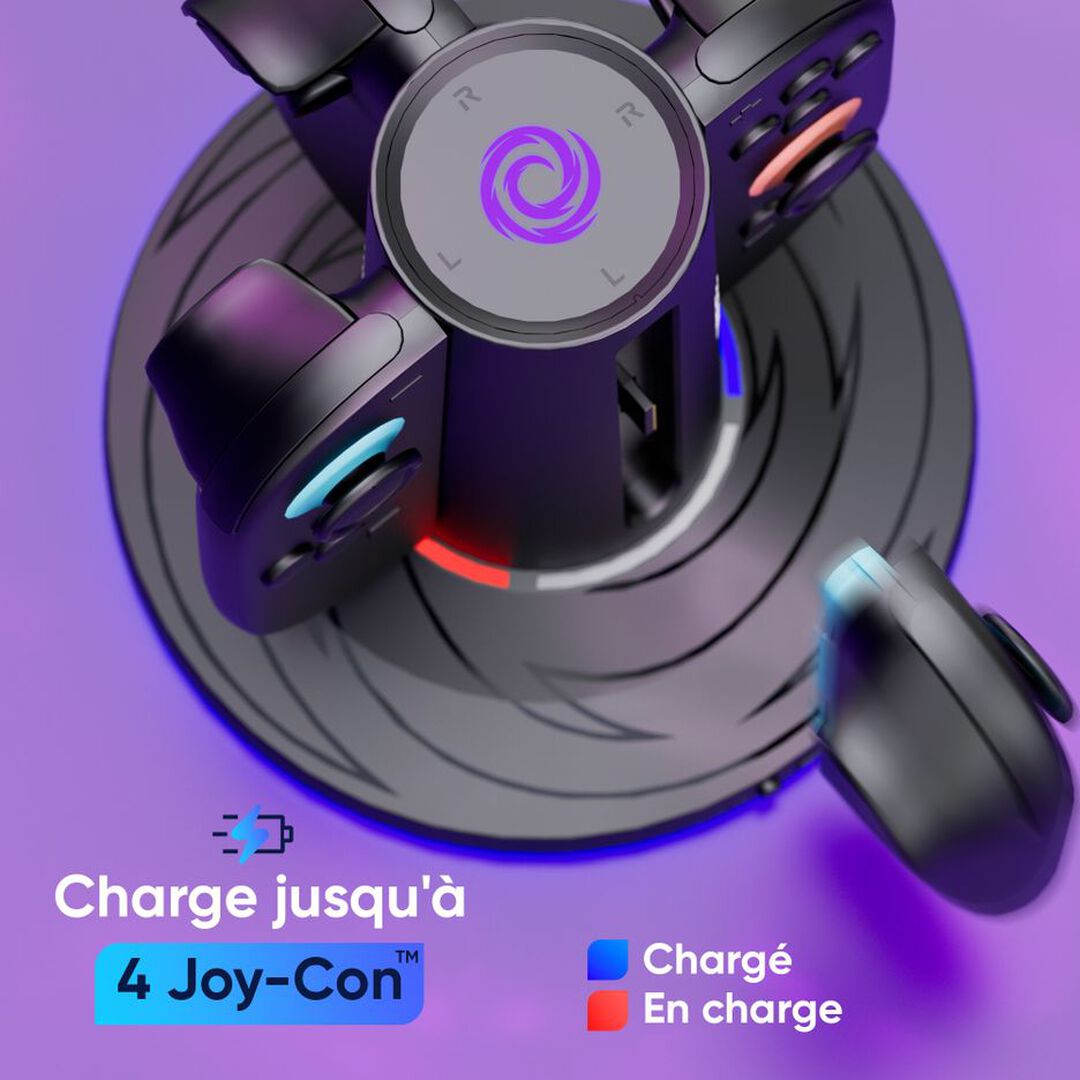 Support De Charge 4 Joycons Quadrant | Oniverse
