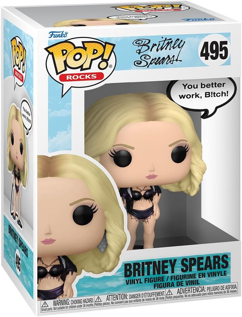 Figurine Funko Pop! Sayings | Britney Spears | Work B!tch