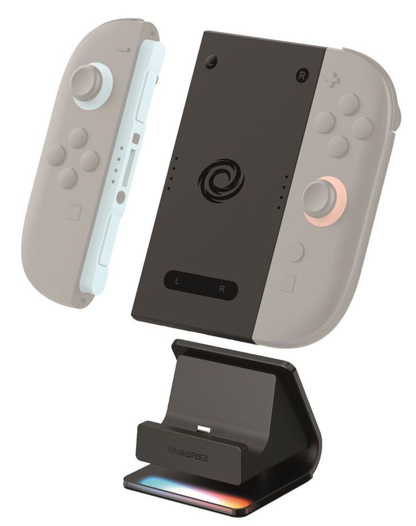 Support De Charge 2 Joycons + Controller Grip | Oniverse | Fusion Dock