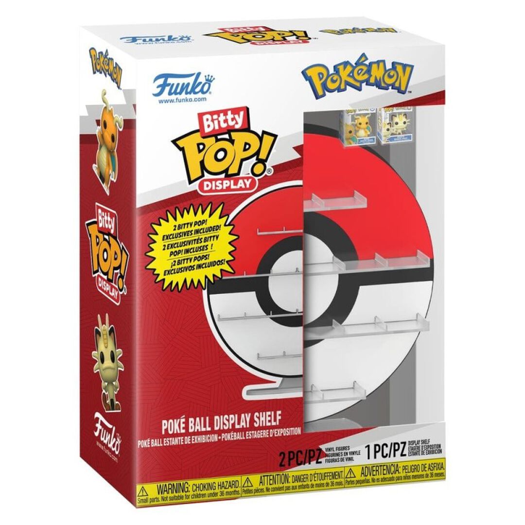 Figurine Funko Bitty Pop! Display | Pokemon | Pok&eacute;ball