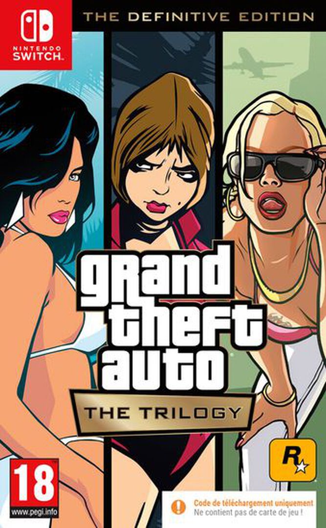 GTA The Trilogy The Definitive Edition (code De T&eacute;l&eacute;chargement)