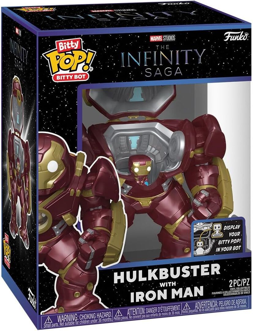 Figurine Funko Bitty Bots | Marvel | Hulkbuster