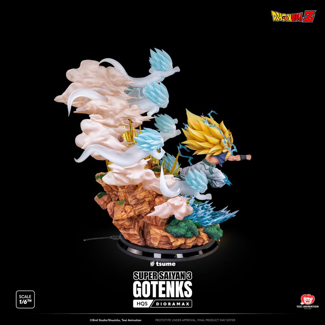 Statue Hqs Dioramax (1/6) | Dragon Ball Z | Super Saiyan 3 Gotenks