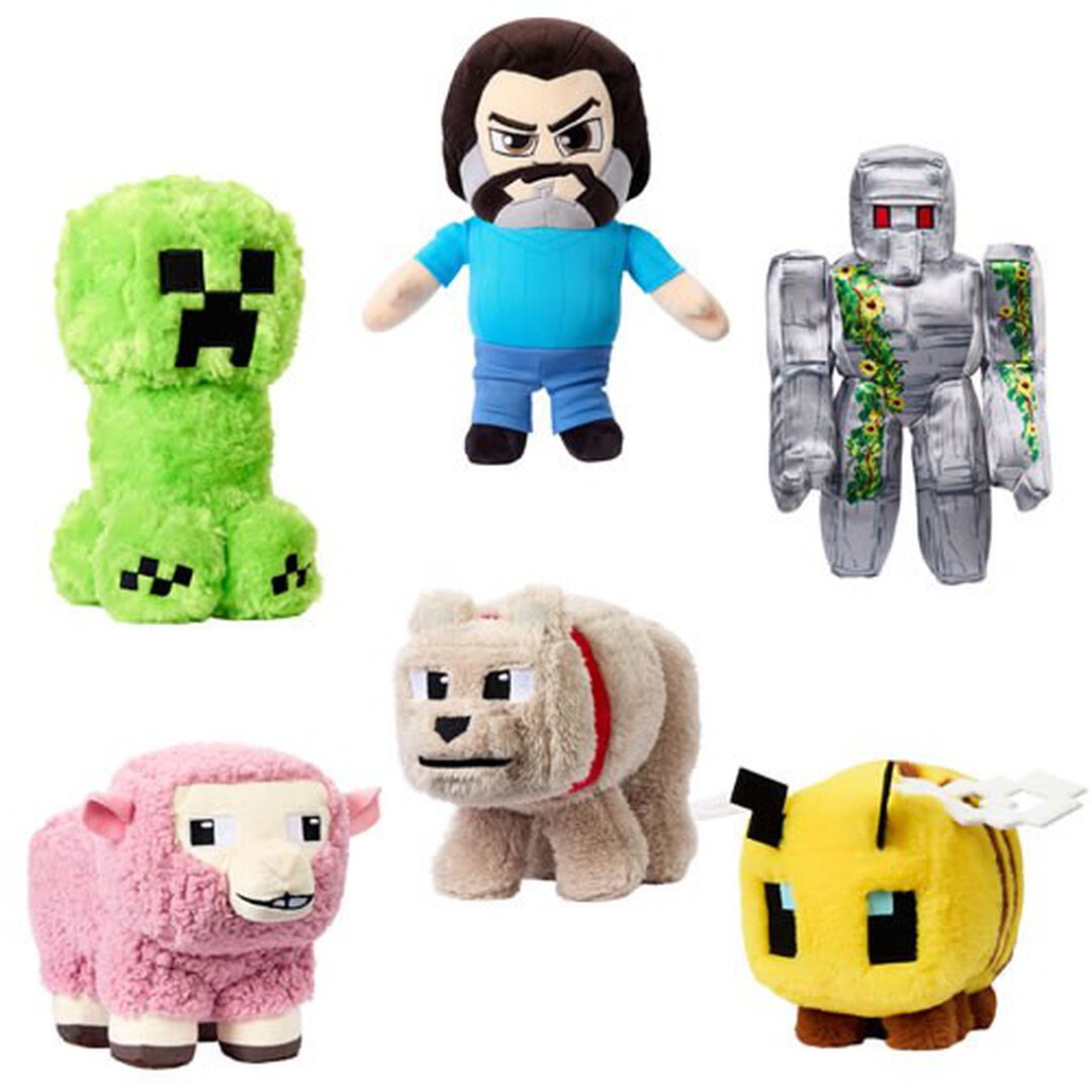 Peluche | Minecraft | Peluche 20cm Assortiment 6 Vague 2
