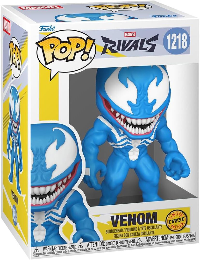 Figurine Funko Pop! | Marvel Rivals | Venom Avec Chance De Chase