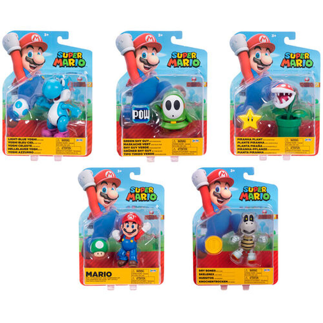 Figurine | Nintendo | Figurine Al&eacute;atoire 10 Cm Assortiment De 6 | Wave 40