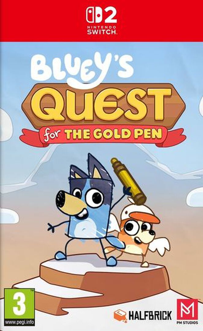 Bluey's Quests For The Gold Pen