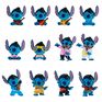 Figurines Assorties Blind Bag Pvc Mini Stitch Elvis Dans Presentoir-disney-lilo