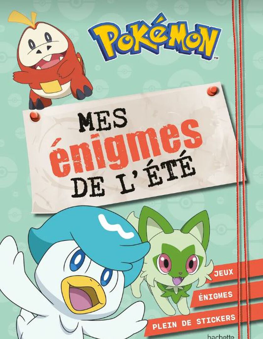 Livre | Pokemon | Mes &eacute;nigmes De L'&eacute;t&eacute;