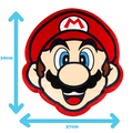 Coussin | Nintendo | Tete De Mario 40 Cm thumb 2