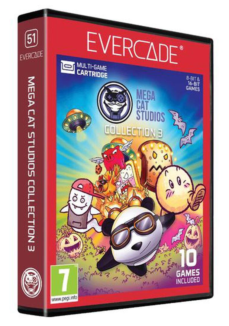 Evercade Mega Cat Studios 3 Collection