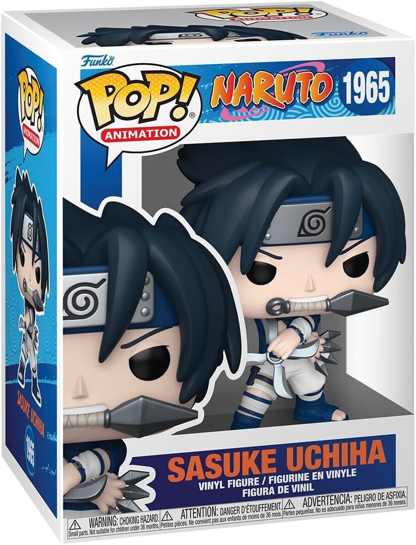Figurine Funko Pop! Animation N&deg;1965 | Naruto | Sasuke Uchiwa