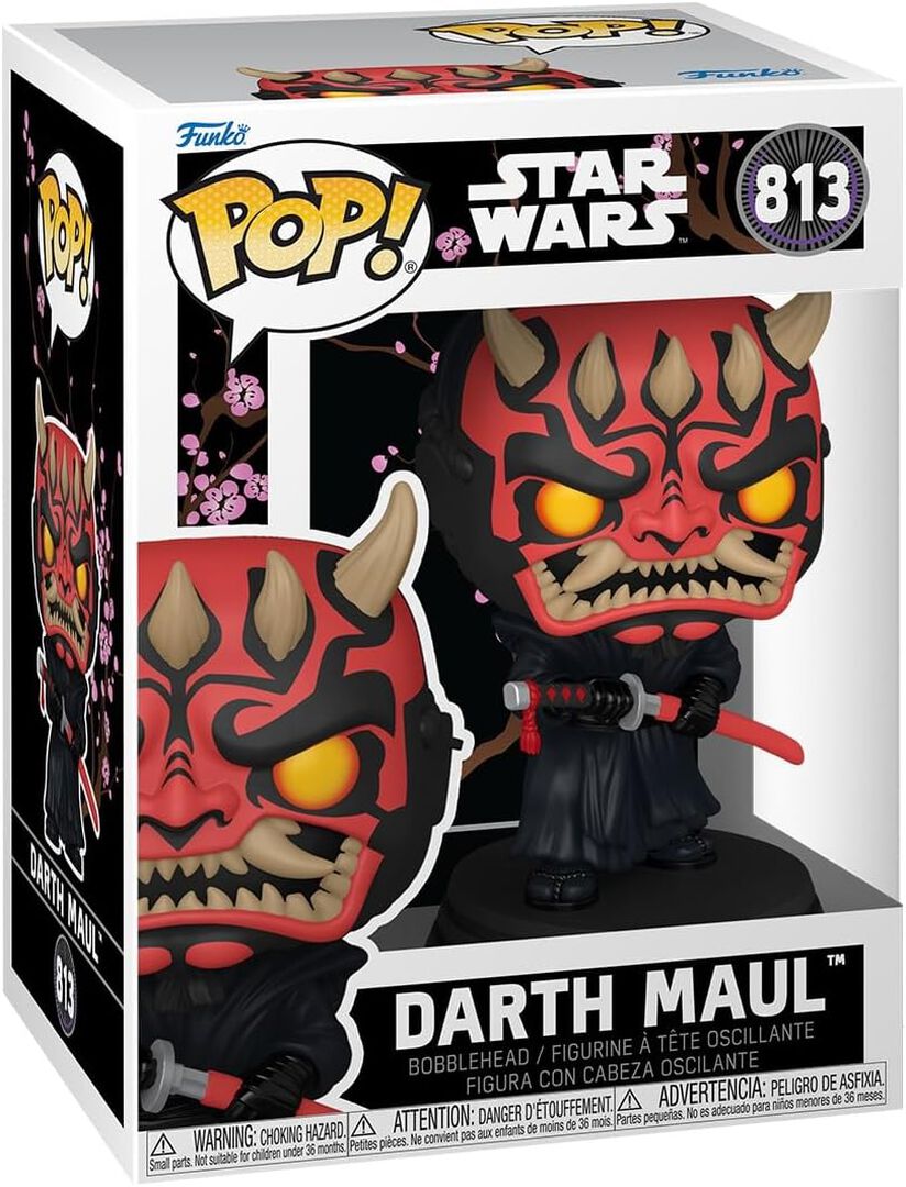 Figurine Funko Pop! N&deg;813 | Star Wars | Darth Maul