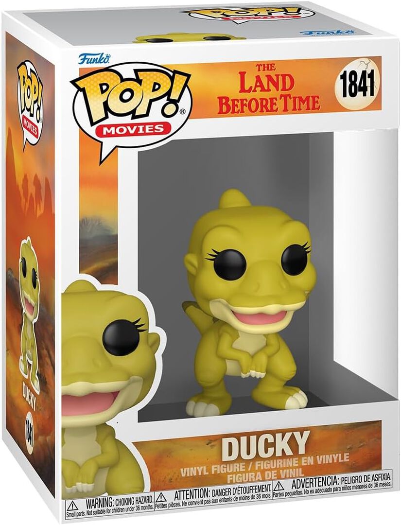Figurine Funko Pop! N&deg;1841 | Petit-pied Le Dinosaure | Becky (ducky)