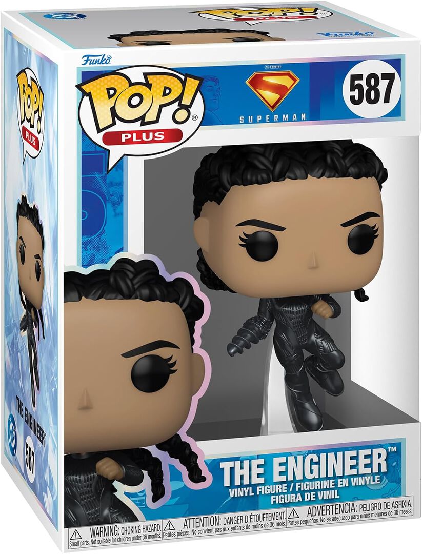 Figurine Funko Pop! Plus N&deg;587 | Superman | The Engineer