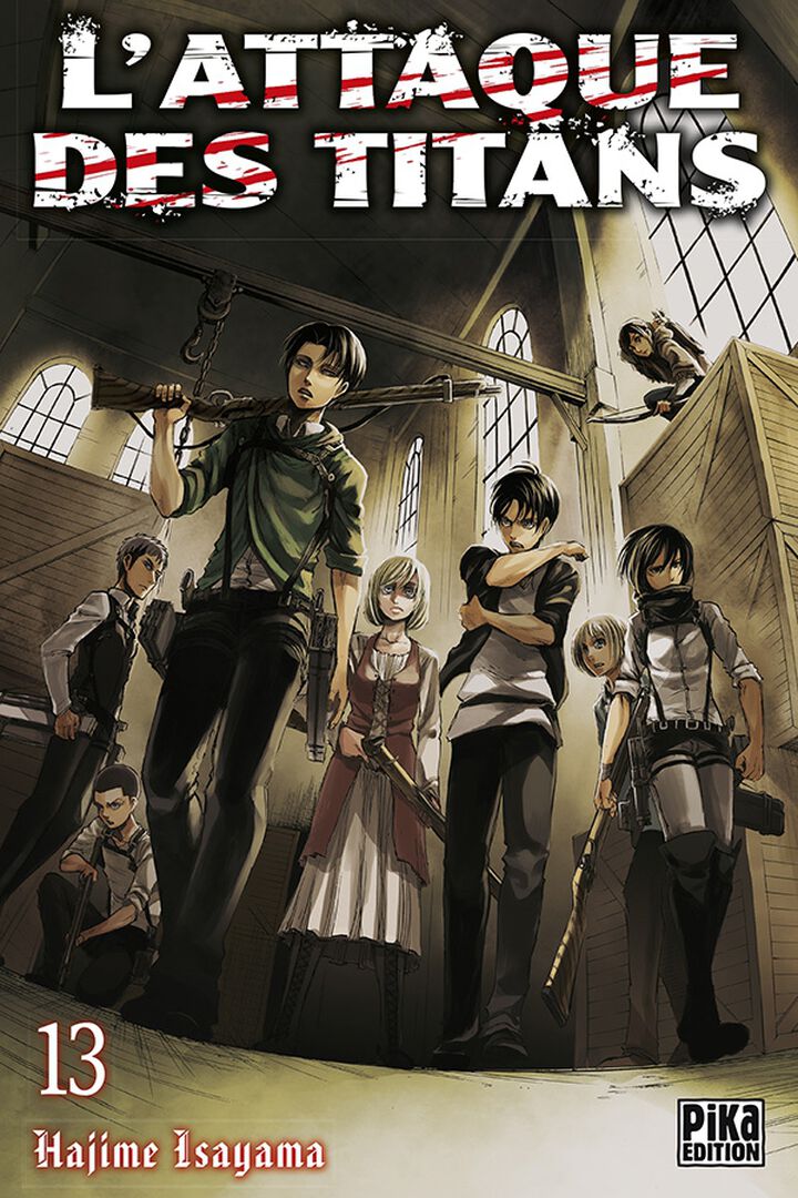 Manga | L'attaque Des Titans | Tome 13