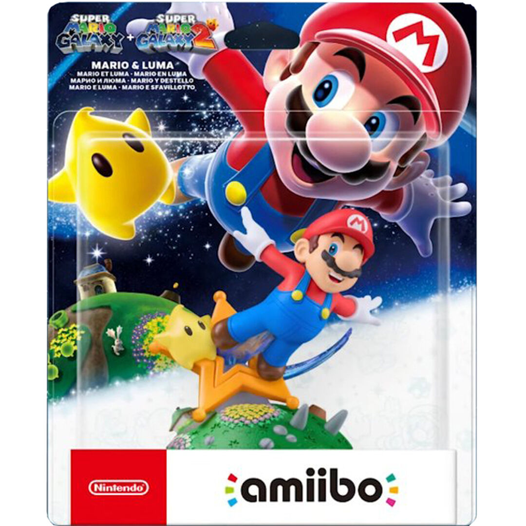 Figurine Amiibo Mario & Luma