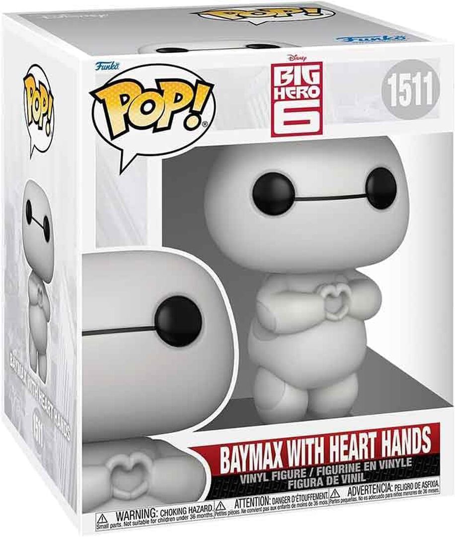 Figurine Funko Pop! N&deg;1511 | Les Nouveaux Heros | Baymax Avec Les Mains En Forme