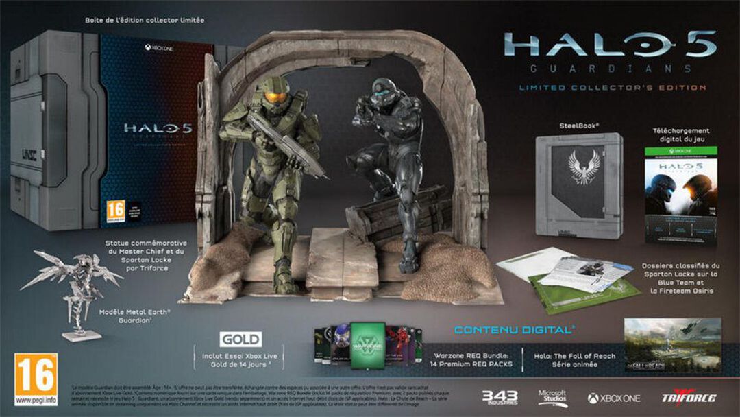 Halo 5 Guardians Edition Collector Limit&eacute;e (exclusivite Micromania)