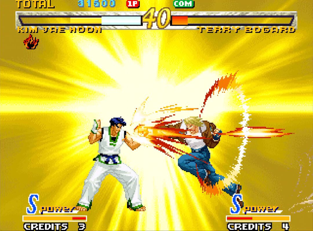 Garou Mark Of The Wolves  Neogeo