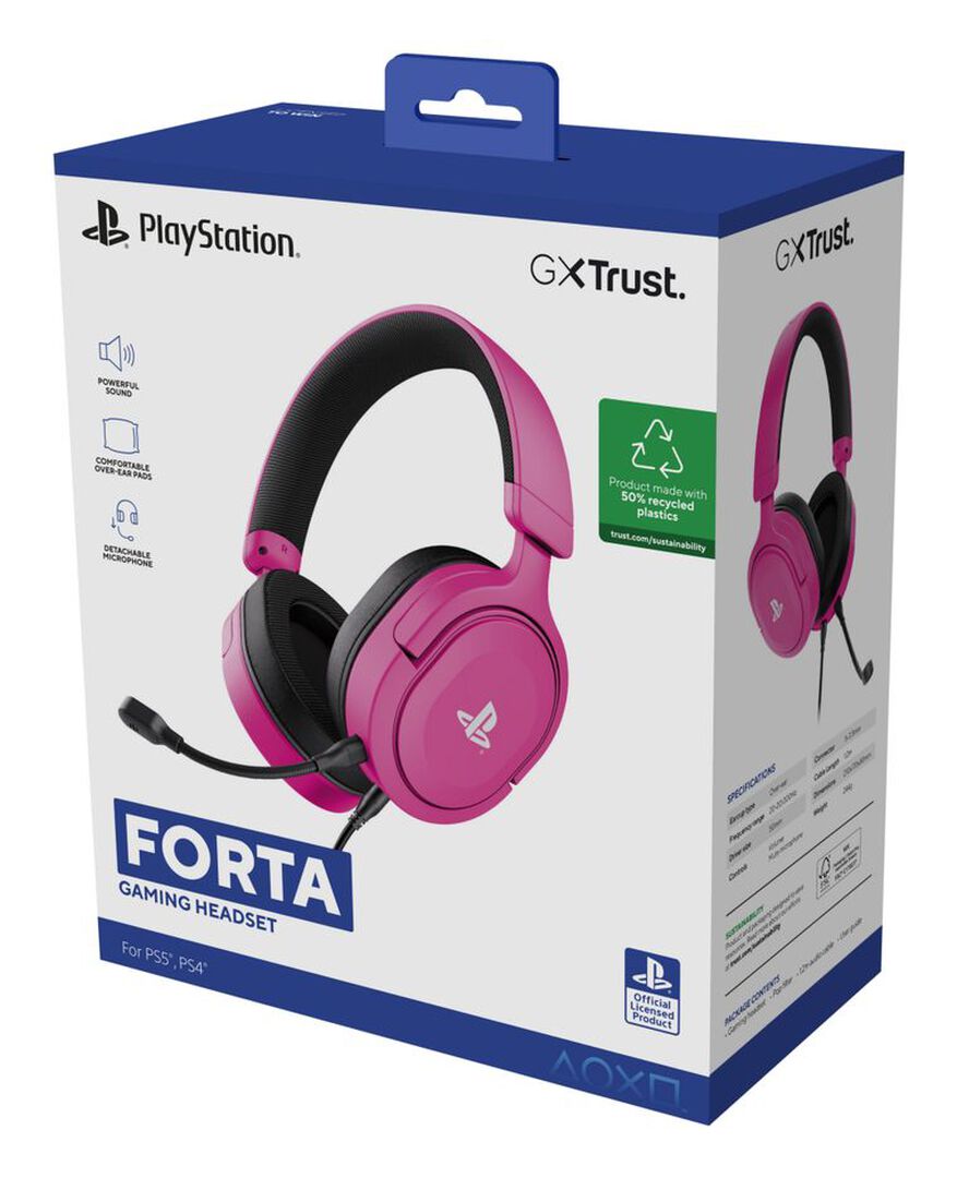 Casque Filaire | Trust | Forta Rose